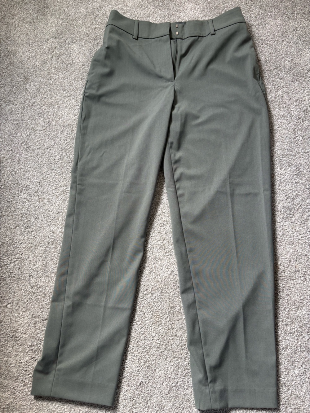 H&M women’s Olive Stretch Dress Pants